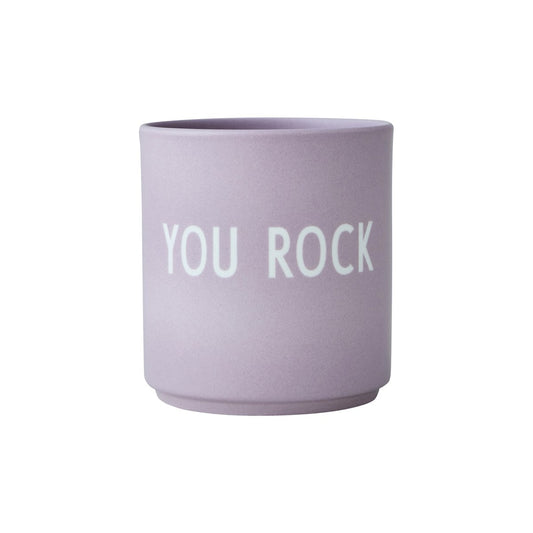 Design Letters Design Letters favoritkopp 25 cl You rock-lavender