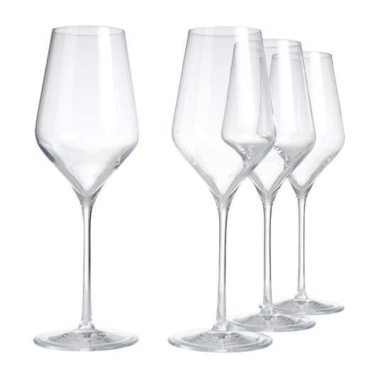 Aida Connoisseur Extravagant white wine glass 40.5 cl 4-pack Clear