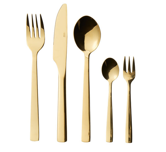 Aida Raw cutlery 60 pieces Gold