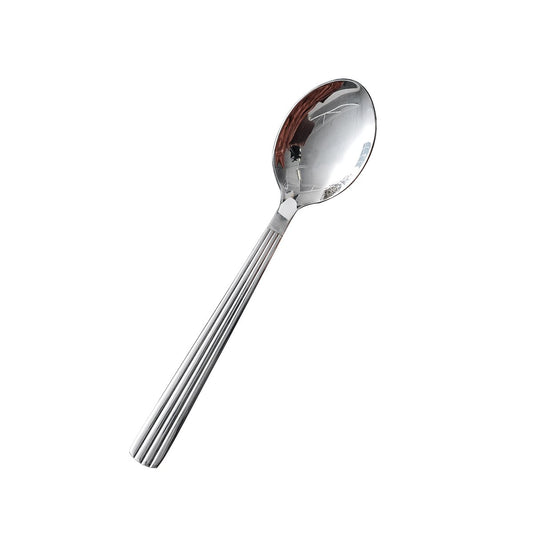 Aida Groovy dessert spoon Mirror polish