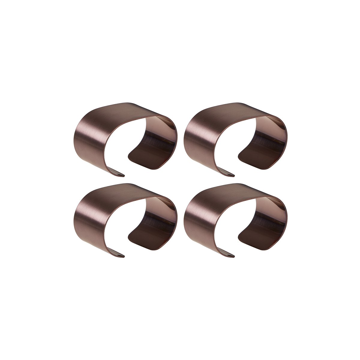 Aida Raw servetthållare 4-pack Rosegold