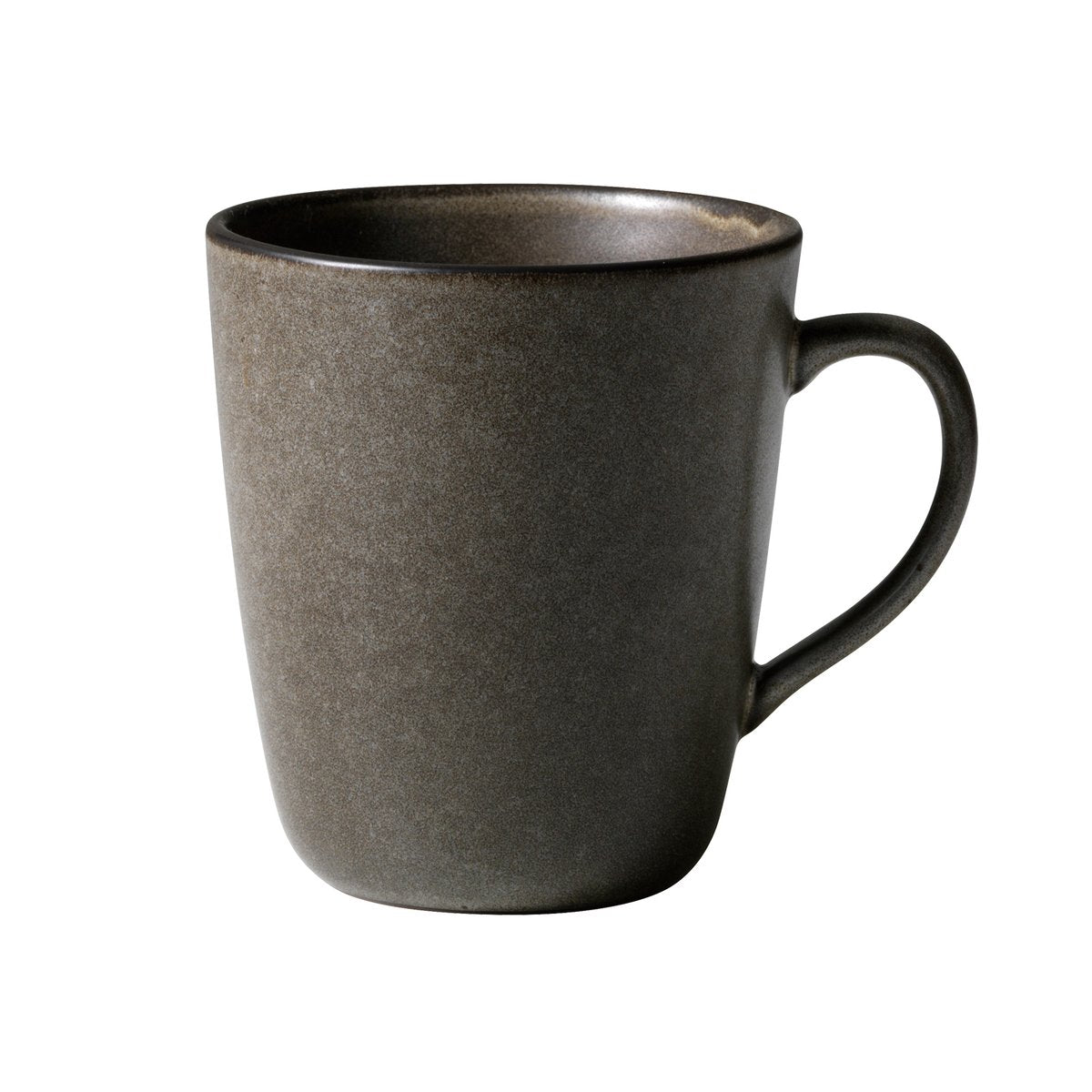 Aida Raw mug with handle 35 cl Forest brown