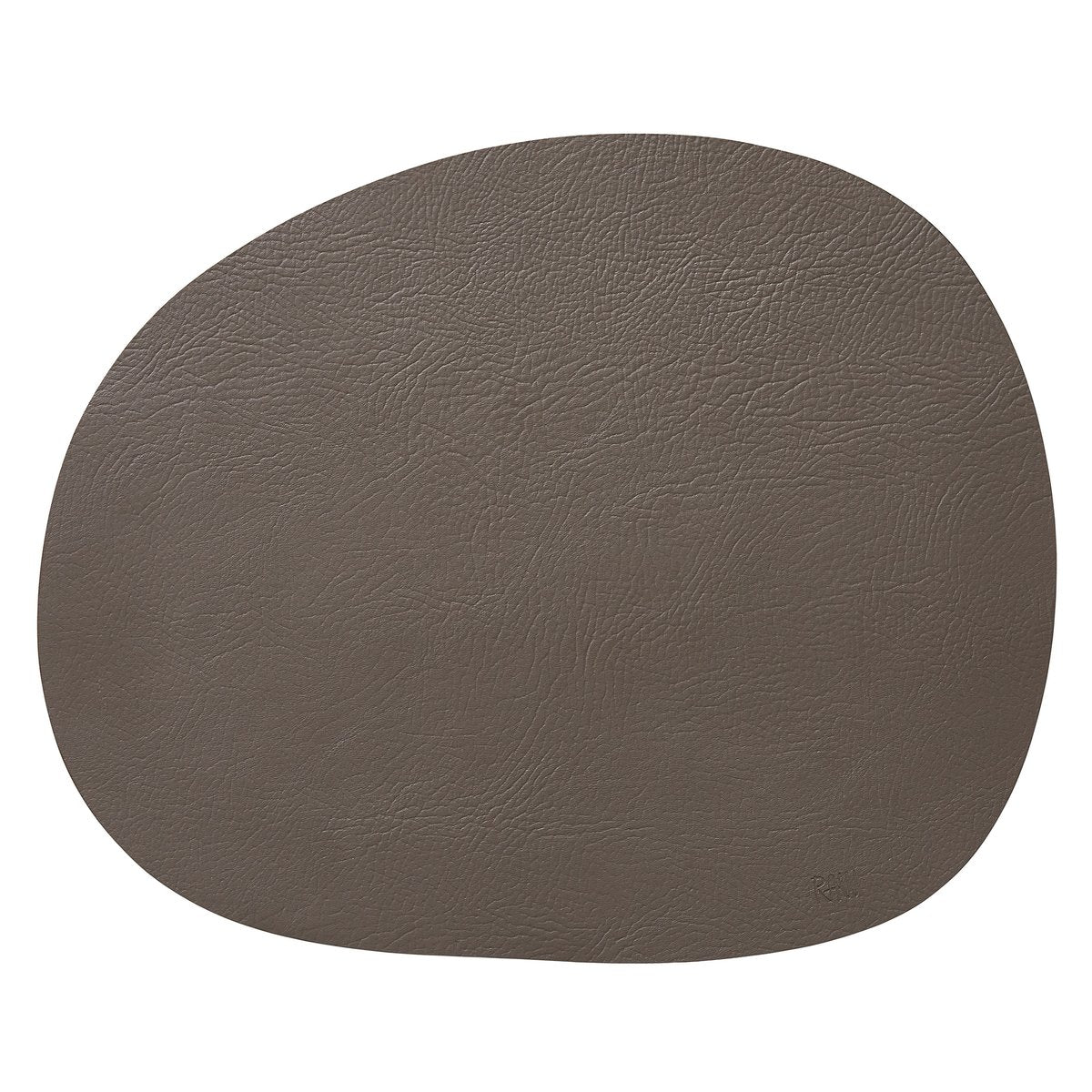 Aida Raw placemat leather Clay buffalo