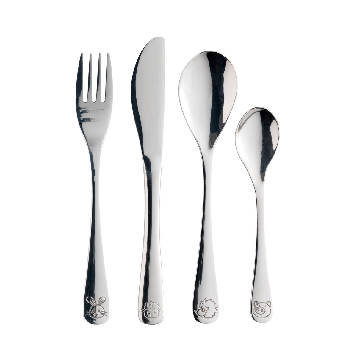 Aida Aida children's cutlery 4 pieces Steel