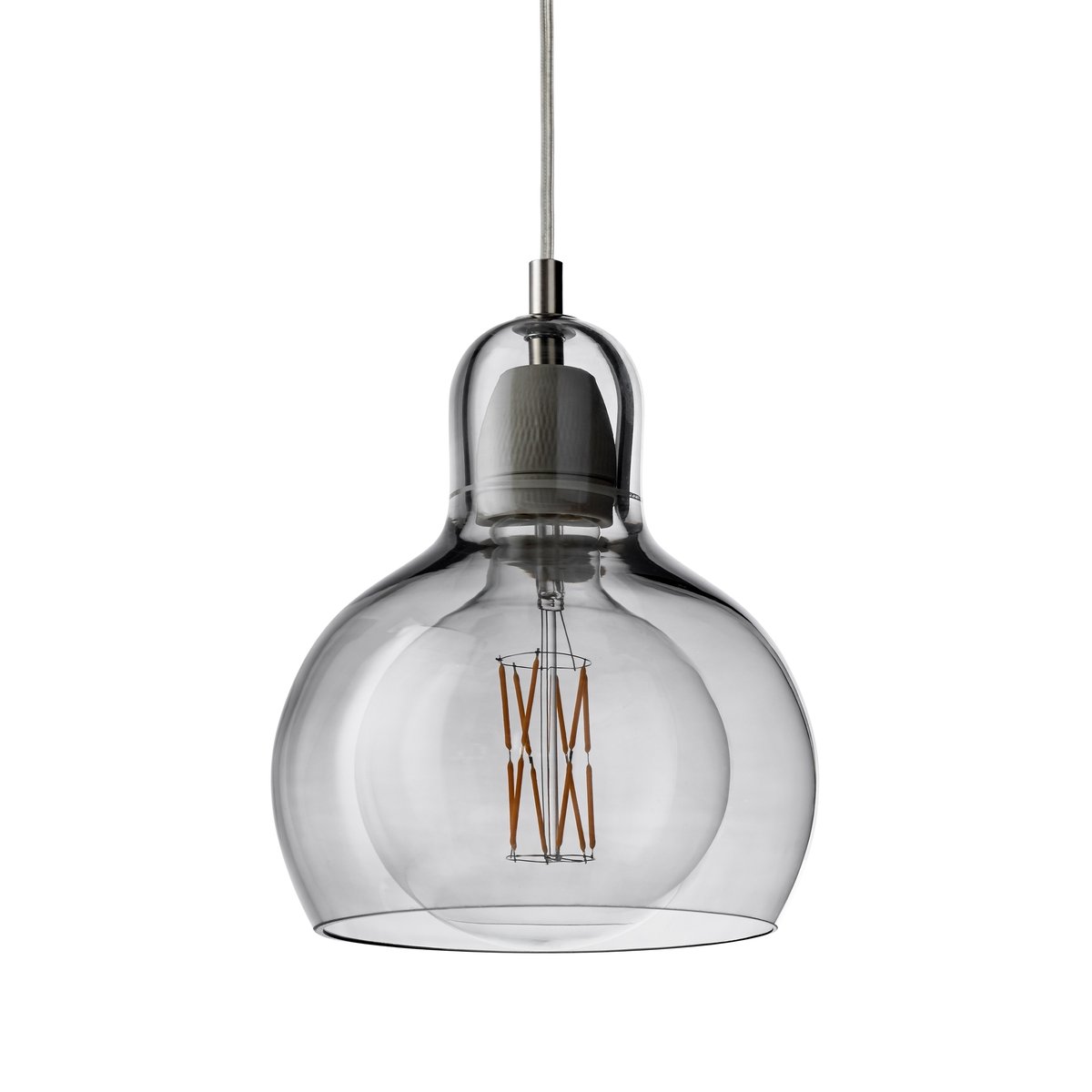 &Tradition Mega Bulb SR2 lampa Silver-klar sladd