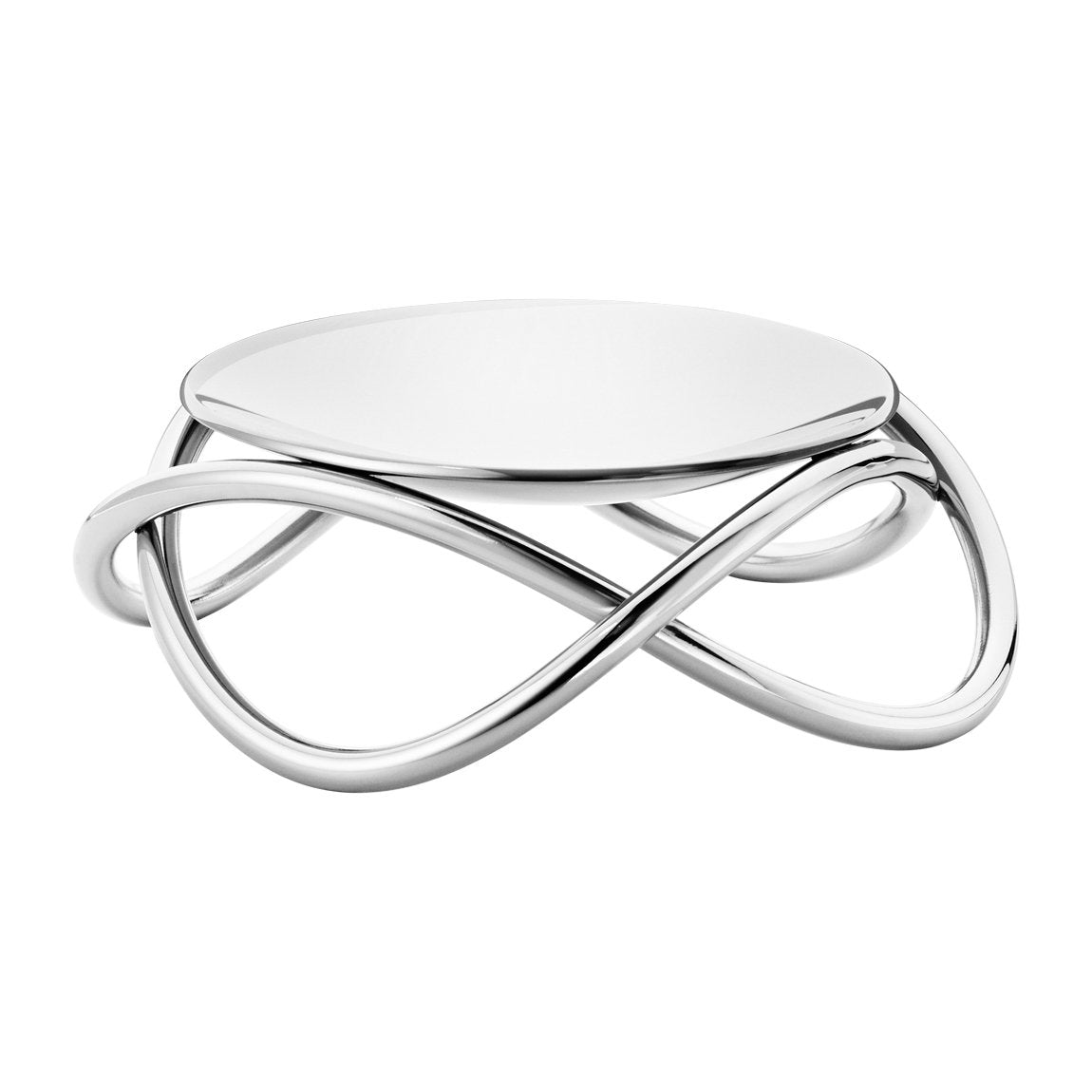 Georg Jensen Glow Kerzenhalter klein Blank