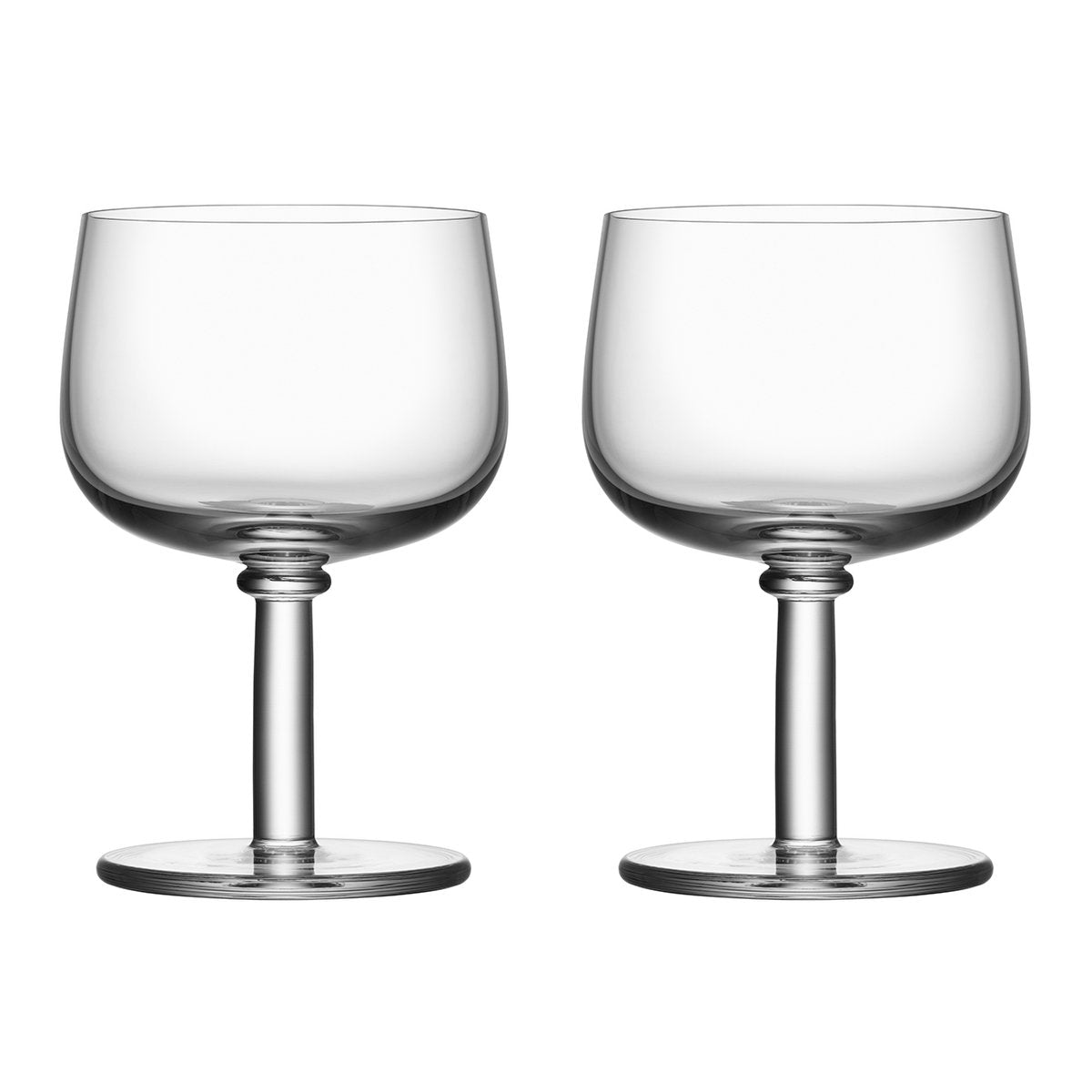 Kosta Boda Viva glas på fot 35 cl 2-pack Klar