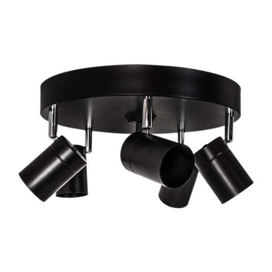 By Rydéns Correct 5 ceiling spotlight Black