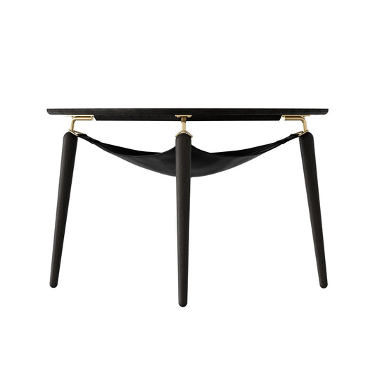 Umage Hang Out coffee cup table Black oak-bronze