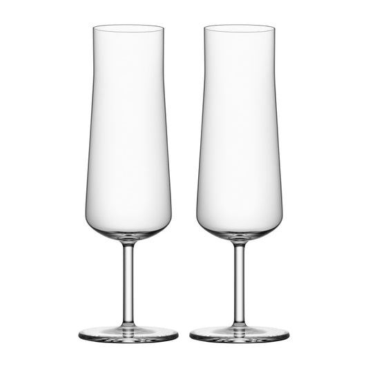 Orrefors Informal champagneglas 22 cl 2-pack Klar