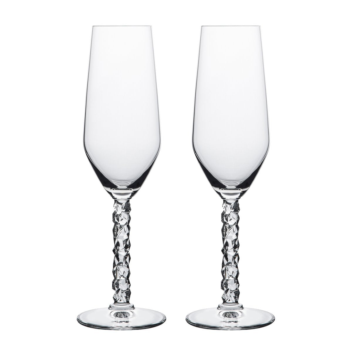 Orrefors Carat champagneglas 24 cl 2-pack Klar