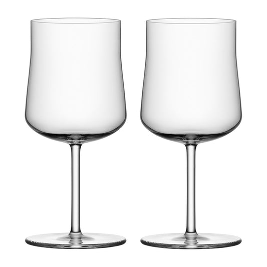 Orrefors Informal glas på fot 28 cl 2-pack Klar