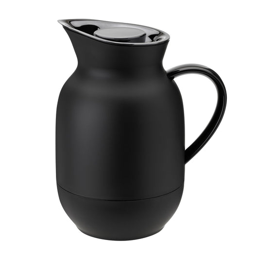 Stelton Amphora Thermoskanne Kaffee 1 L Soft black