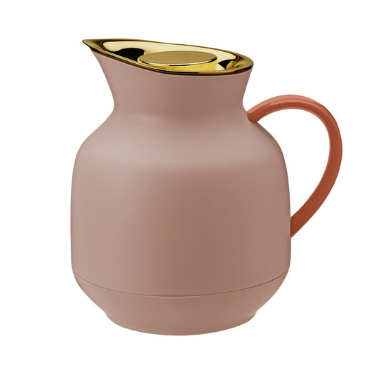 Stelton Amphora Thermoskanne Tee 1 L Soft peach