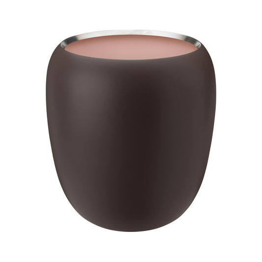 Stelton Ora Vase 20cm Dark powder-powder