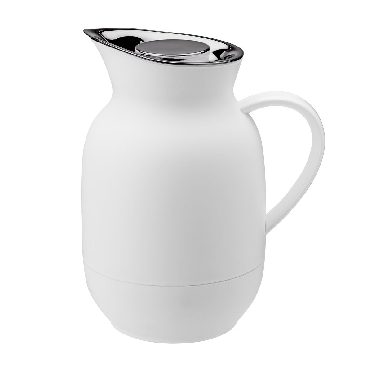 Stelton Amphora Thermoskanne Kaffee 1 L Soft white