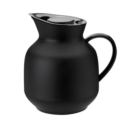 Stelton Amphora Thermoskanne Tee 1 L Soft black