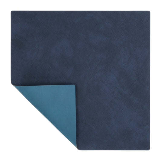 LIND DNA Nupo Platzdecke square reversibel S 1 St. Midnight blue-petrol