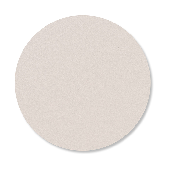 LIND DNA Nupo glasunderlägg circle Soft nude