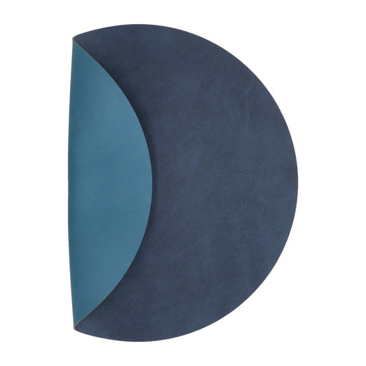 LIND DNA Nupo bordstablett circle vändbar M 1 st Midnight blue-petrol