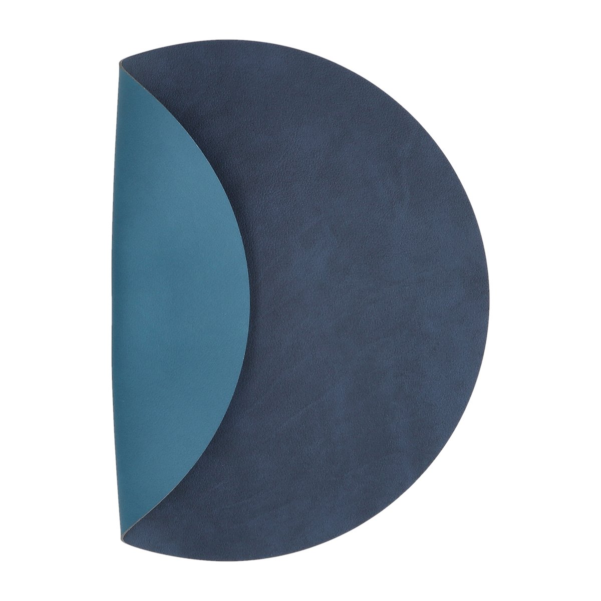 LIND DNA Nupo Platzdecke circle reversibel M 1 St. Midnight blue-petrol