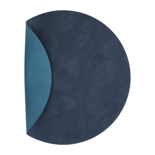 LIND DNA Nupo Platzdecke circle reversibel XL 1 St. Midnight blue-petrol