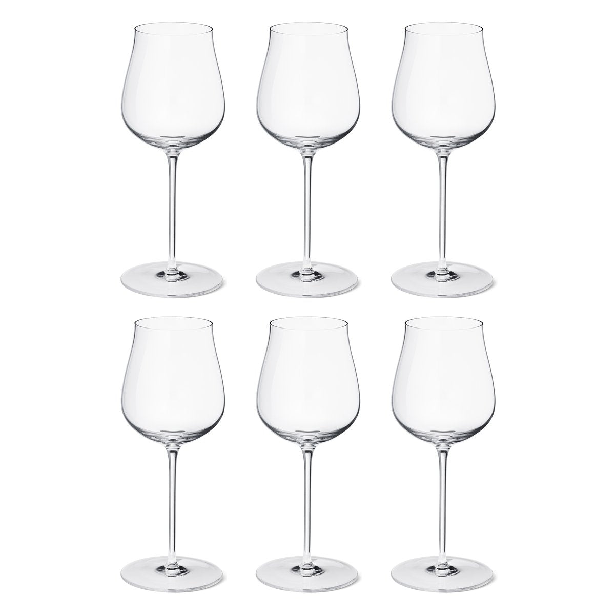 Georg Jensen Sky vitvinsglas 35 cl 6-pack Kristallin