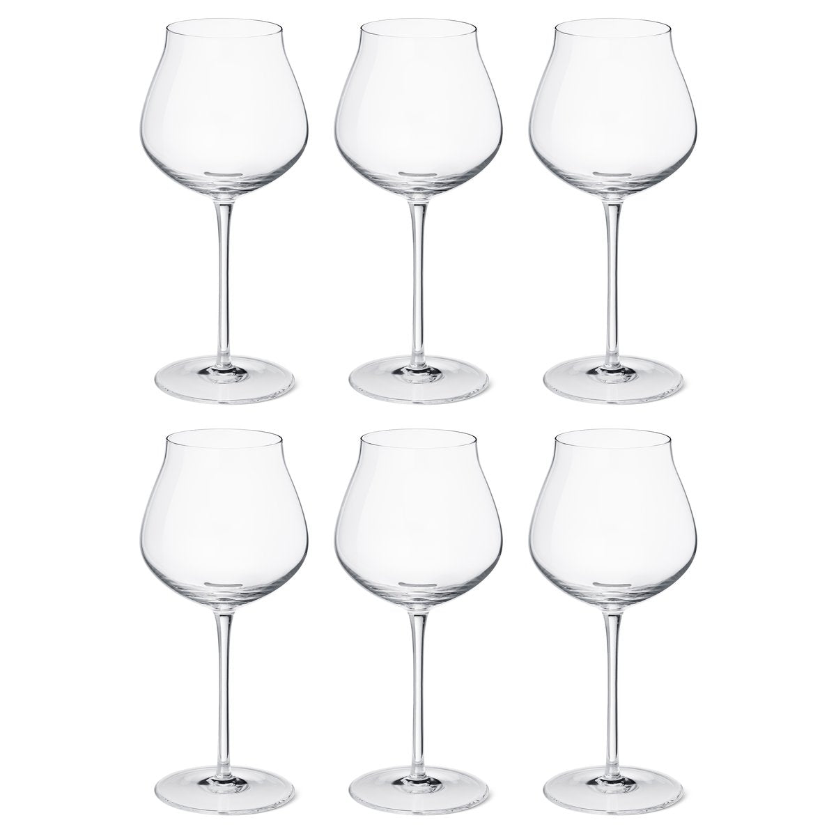 Georg Jensen Sky rödvinsglas 50 cl 6-pack Kristallin