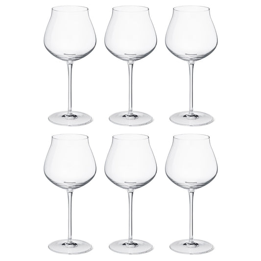 Georg Jensen Sky rödvinsglas 50 cl 6-pack Kristallin