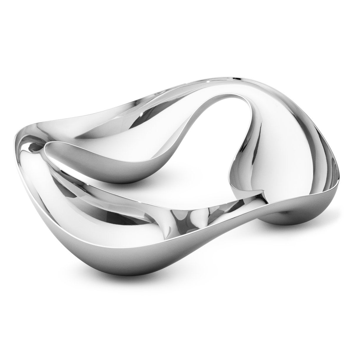 Georg Jensen Cobra Triple Schale Edelstahl