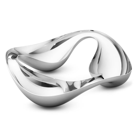 Georg Jensen Cobra Triple Schale Edelstahl