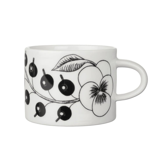 Arabia Paratiisi Kaffeetasse 18cl Schwarz