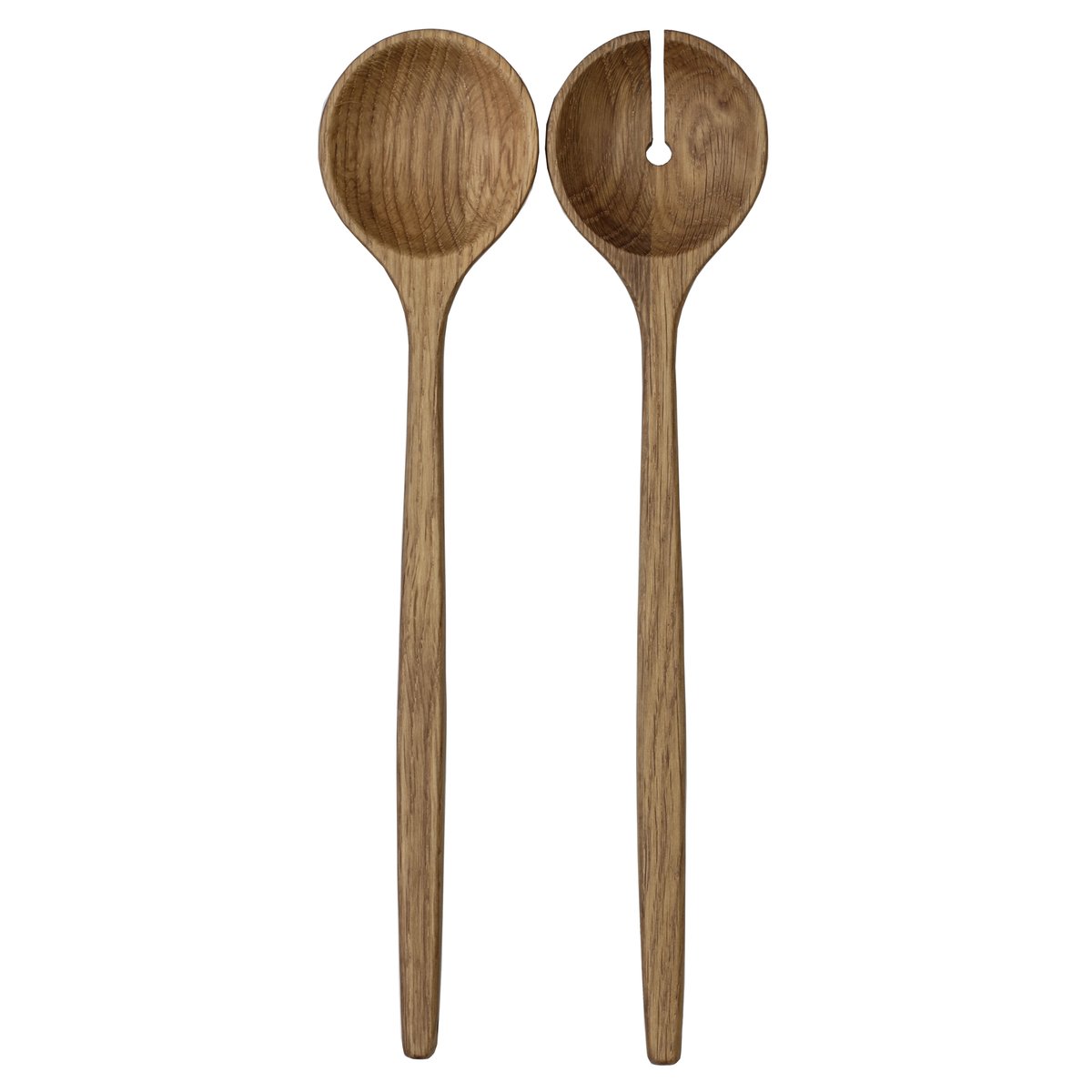 Tell Me More Levi salad cutlery set Oak