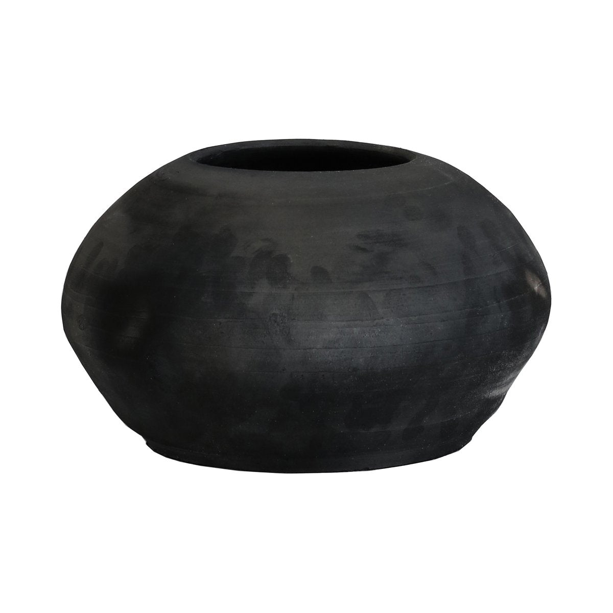 Tell Me More Hero flower pot ellipse Ø28 cm Black