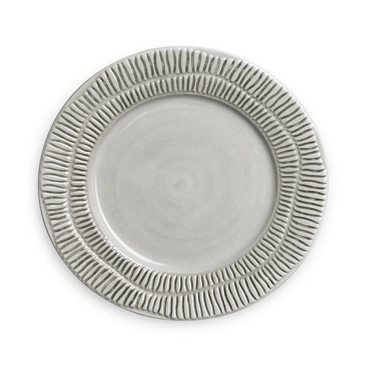 Mateus Stripes plate Ø21 cm grey