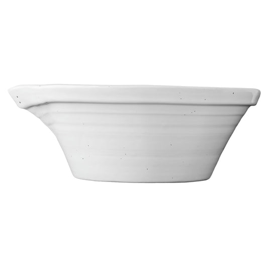 PotteryJo Peep dough bowl 35 cm Cotton white