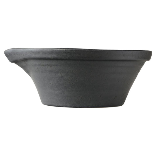 PotteryJo Peep dough bowl 35 cm Matt black