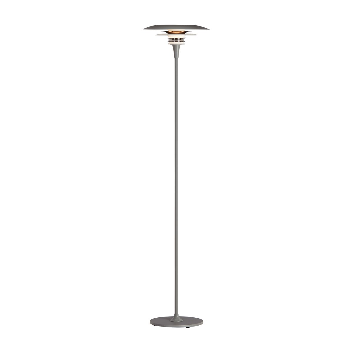 Belid Diablo floor lamp Ø30 cm grey-smooth black