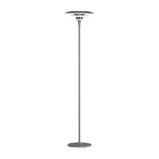 Belid Diablo floor lamp Ø30 cm grey-smooth black