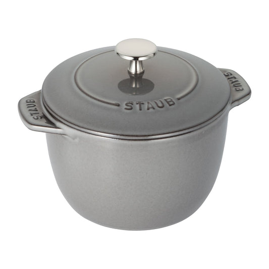 STAUB Rice cocotte gjutjärnsgryta 1,6 L Grå