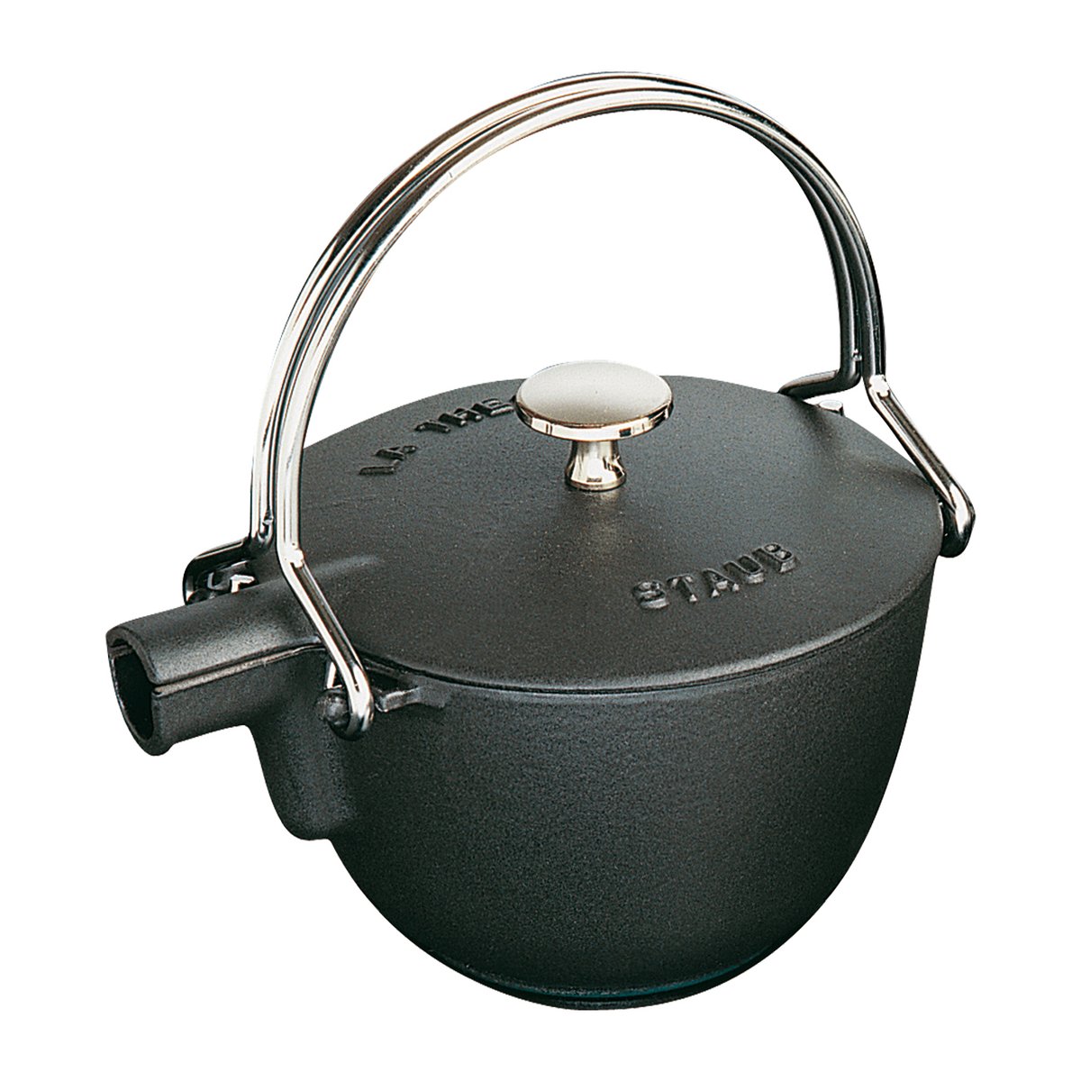 STAUB Staub teapot round 1.15 L Black