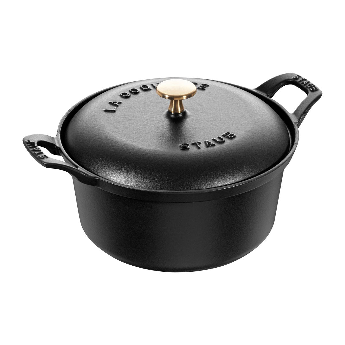 STAUB Vintage La Coquette Topf rund 2,45 L Schwarz