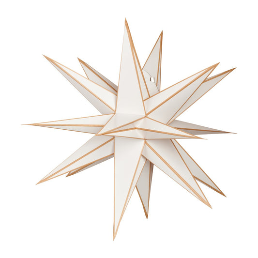 Watt & Veke Sputnik advent star Ø60 cm White-gold