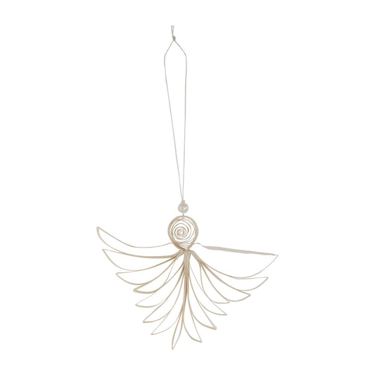 Watt & Veke Angel Christmas decoration Ø10 cm Natural