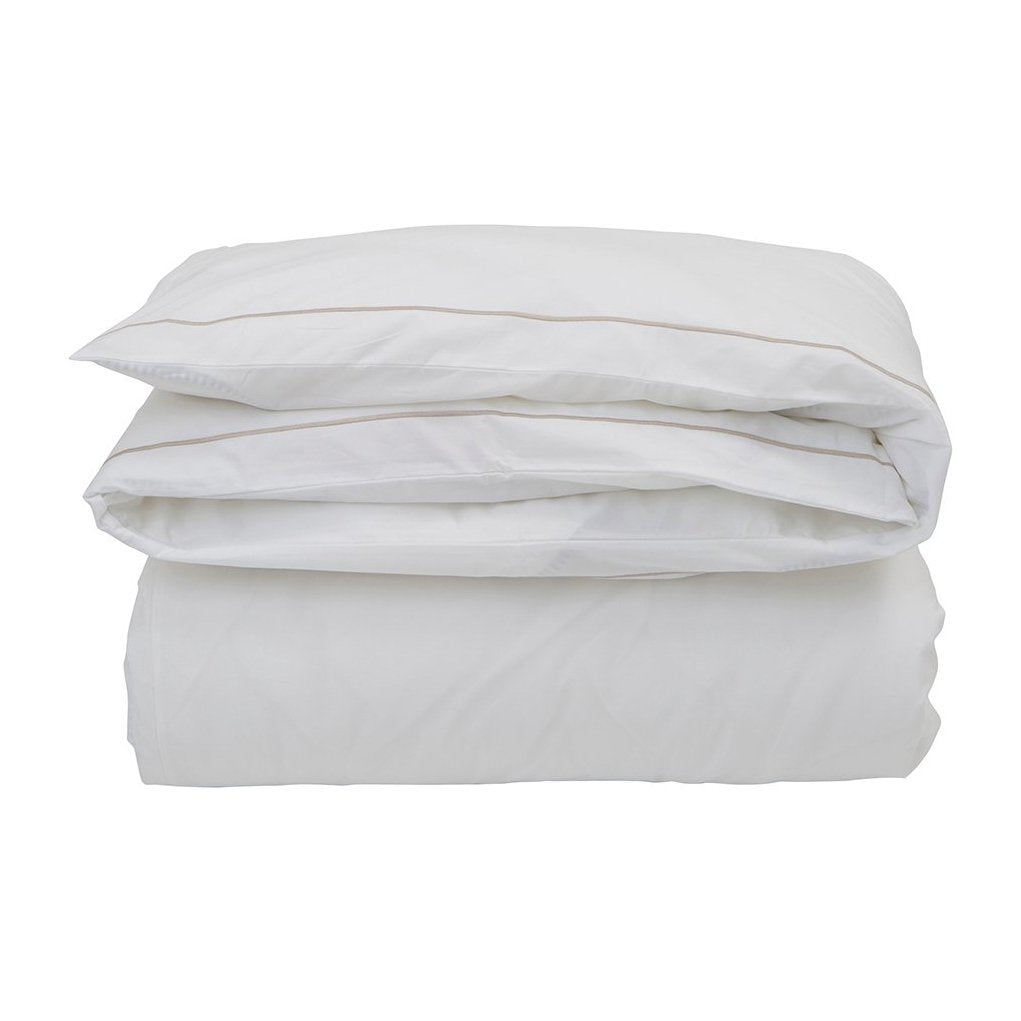 Lexington Hotel Percale duvet cover 150x210 cm White-light beige