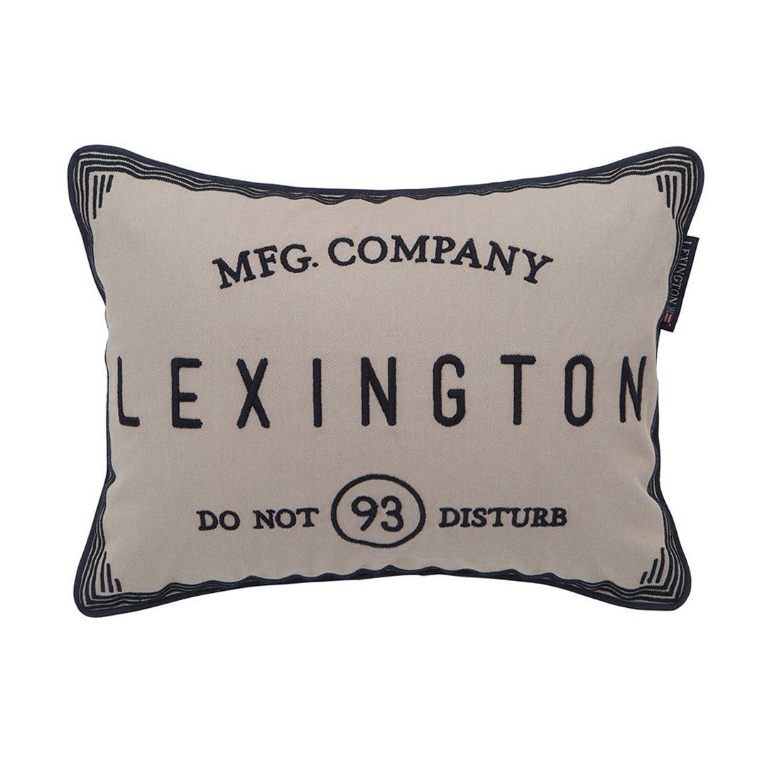 Lexington Hotel Do Not Disturb pillowcase 30x40 cm Beige