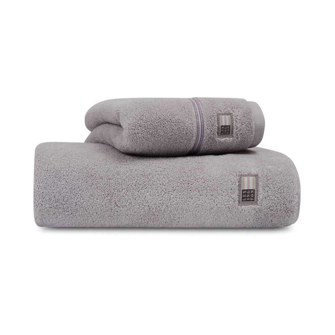 Lexington Lexington Hotel towel 50x70 cm Light grey-grey