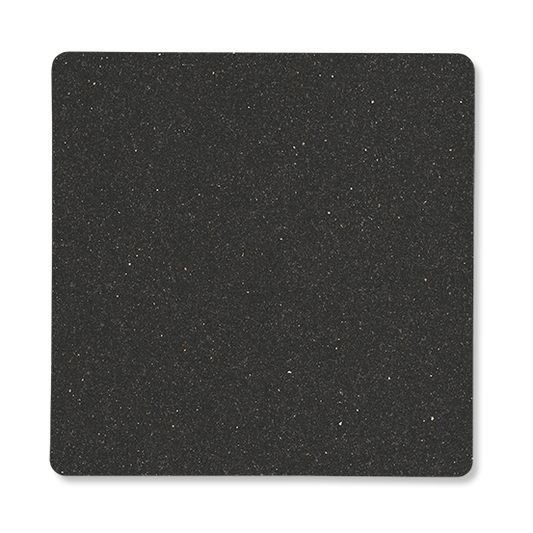 LIND DNA Core coaster square Flecked anthracite