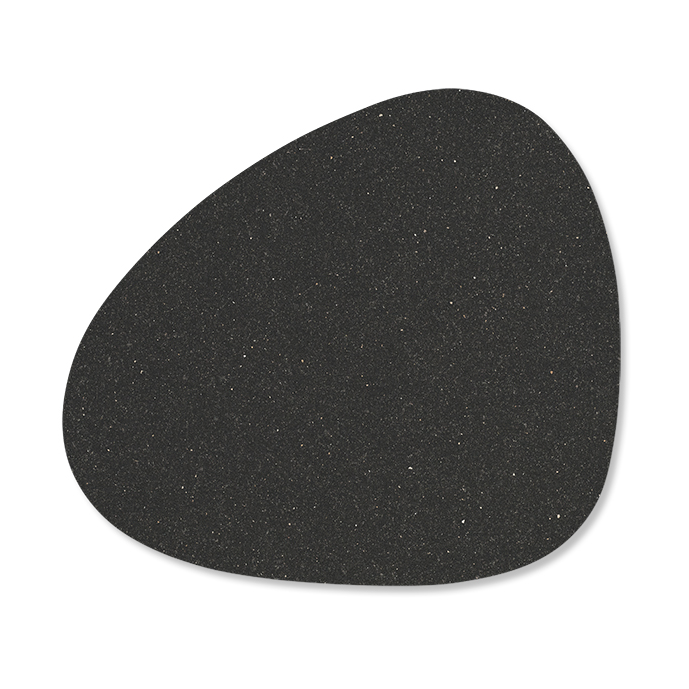 LIND DNA Core coaster curve Flecked anthracite