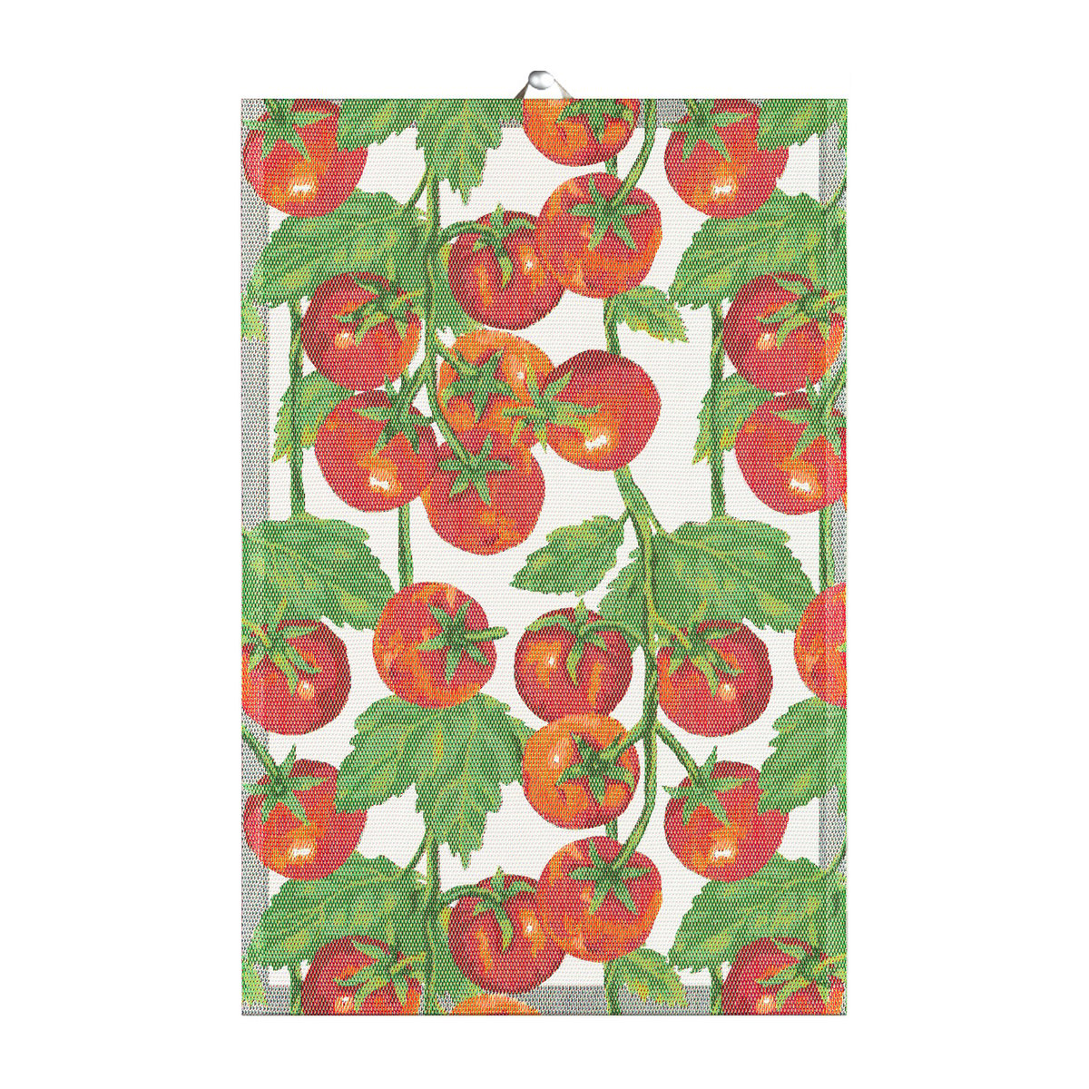 Ekelund Linneväveri Tomater kitchen towel 40x60 cm Red